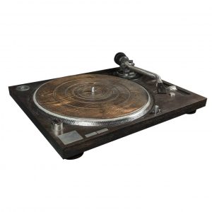 Decorative Record Player Realistic from wood and metal